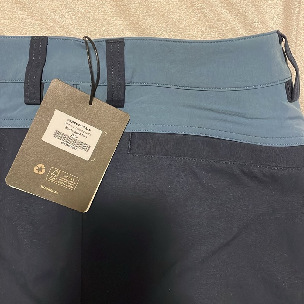 Women’s Trekking pants in Blue Mirage & Navy - Picture 4 of 8
